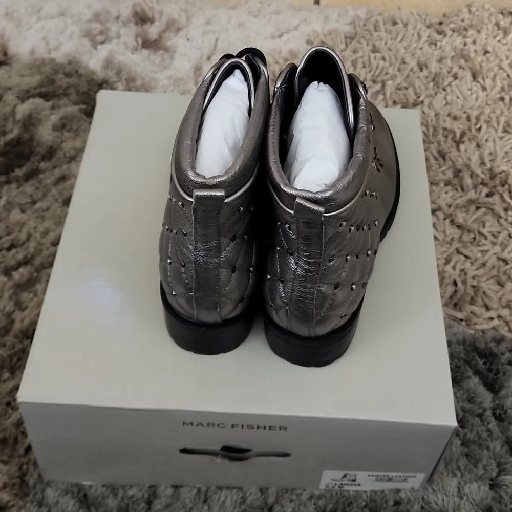 New Marc Fisher Lanzia Combat Boot - Picture 4 of 6